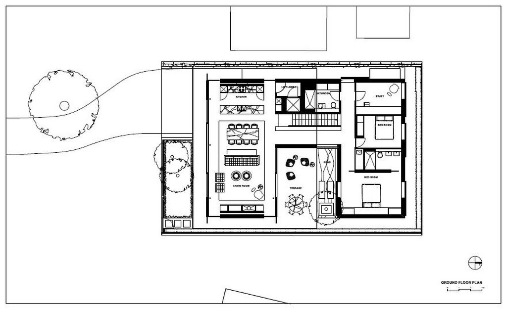 planta-baixa-casa-moderna-2014-21 Plantas de Casas Modernas Grátis 2013 e 2014