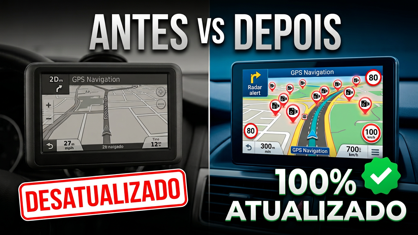 Central Multimídia INOV8 AIKON com GPS IGO